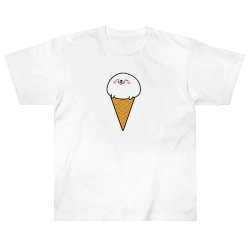 シュガーコーンあざらし Heavyweight T-Shirt