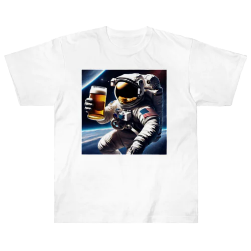 酒飲みアストロノーツ Heavyweight T-Shirt