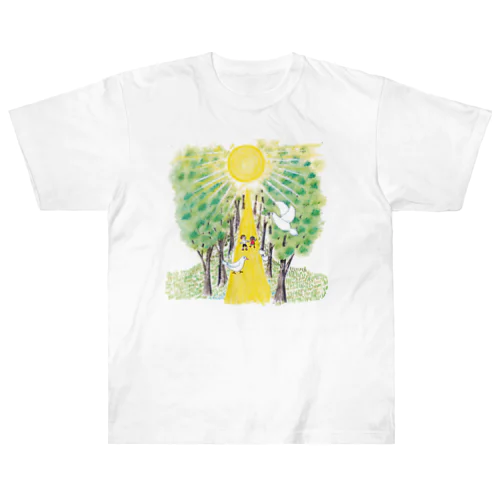 あなたはまもられている Heavyweight T-Shirt