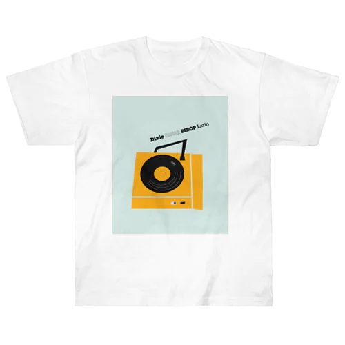 jazz & record player Heavyweight T-Shirt