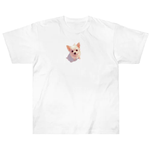 うるうる子犬 Heavyweight T-Shirt