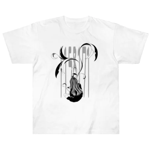 動かないから成長期 Heavyweight T-Shirt