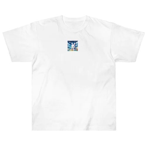 快眠子ウサギ Heavyweight T-Shirt