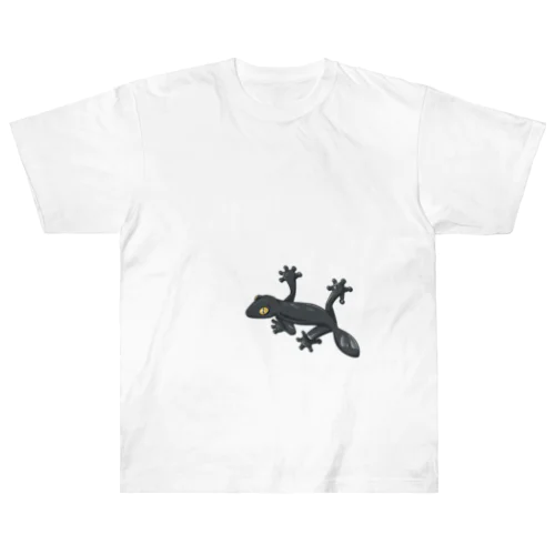 フリンジヘラオヤモリ飼ってます Heavyweight T-Shirt