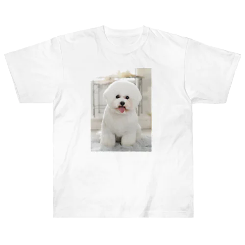 ビションフリーゼのノア Heavyweight T-Shirt