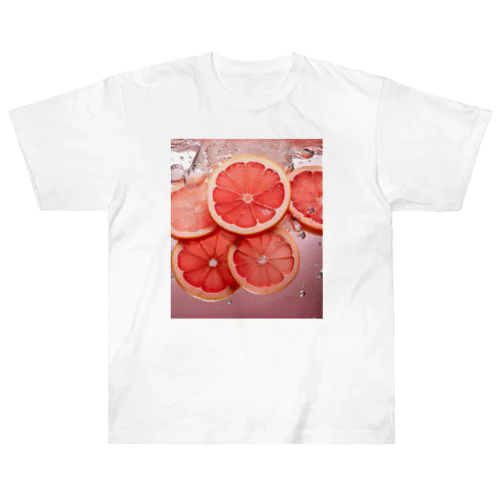 ぐれーぷふるーつスプラッシュ Heavyweight T-Shirt