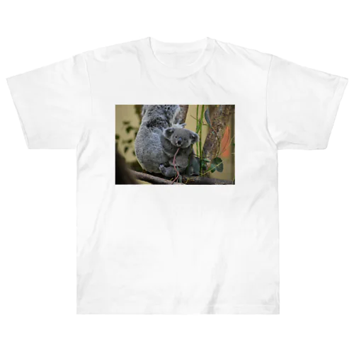 コアラの赤ちゃん Heavyweight T-Shirt