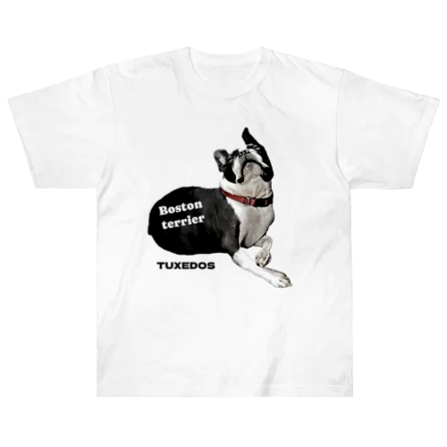 ボストンテリア TUXEDOS Heavyweight T-Shirt
