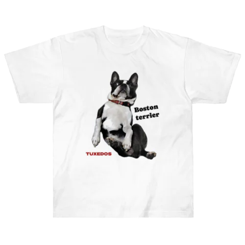 ボストンテリア TUXEDOS Heavyweight T-Shirt