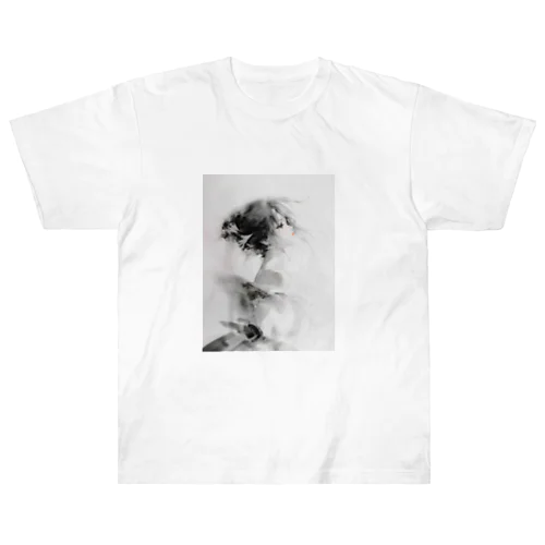 風と佳人 Heavyweight T-Shirt
