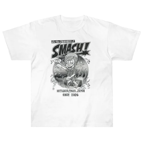 ニューウェーブ ネオ大衆スナック 「SMASH!」 Heavyweight T-Shirt