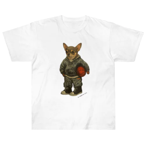 バスケットはお好きですか？ Heavyweight T-Shirt