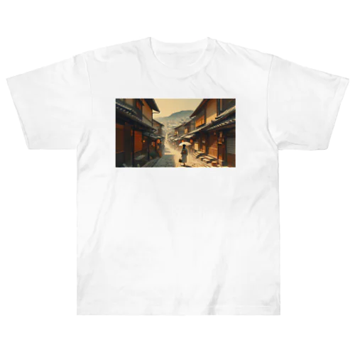 Tシャツ　日本の街並み4 Heavyweight T-Shirt