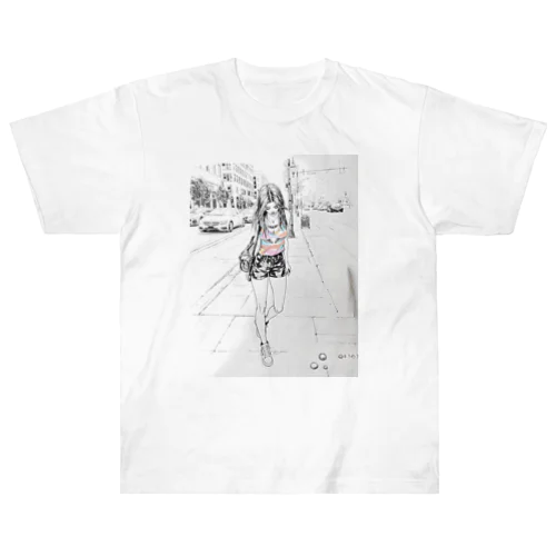 隠れた宝石を探す人 Heavyweight T-Shirt