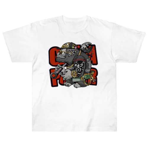 POWER GORILLA G-WRENCH Heavyweight T-Shirt