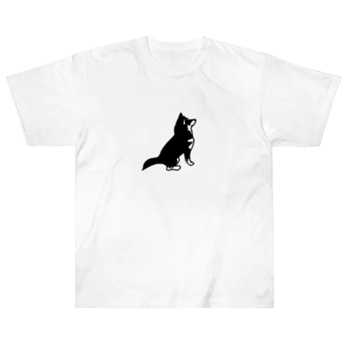 黒柴　マテ Heavyweight T-Shirt