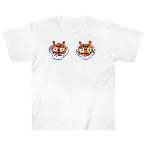 これでもかとトラちゃん Heavyweight T-Shirt