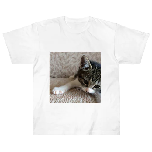 こねこのパル～南の島のにゃんこ～ Heavyweight T-Shirt