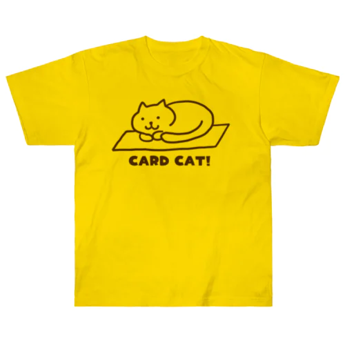 カードねこ！ Heavyweight T-Shirt
