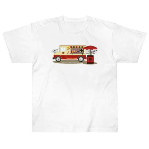 Good afternoon - hot dog - Heavyweight T-Shirt