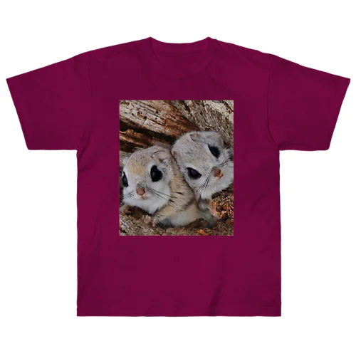 【#エゾモモンガ】可愛いだけじゃない Heavyweight T-Shirt