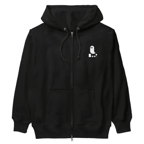 Boo!(オバケ) Heavyweight Zip Hoodie