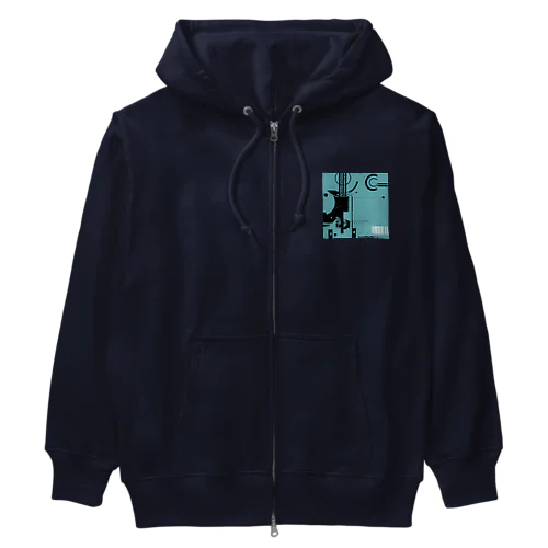 厨二感 Heavyweight Zip Hoodie