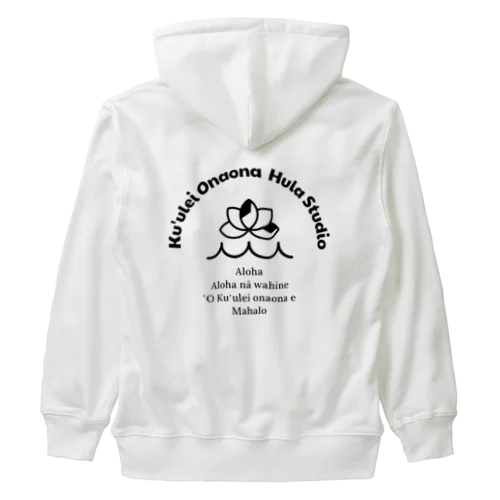 ku'ulei onaona logo 2024 Heavyweight Zip Hoodie