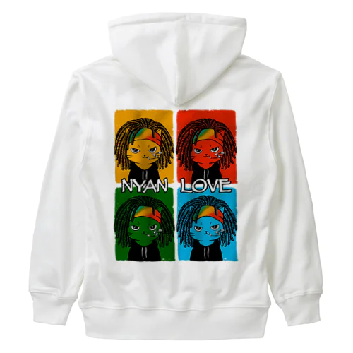 NYAN LOVE ドレッド Heavyweight Zip Hoodie