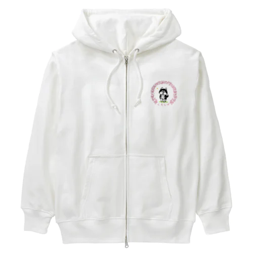 くろしば。 Heavyweight Zip Hoodie