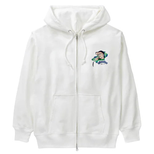 テック043二枚目プロモーショングッズ Heavyweight Zip Hoodie