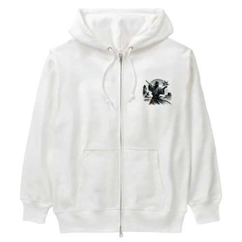 手裏剣・影 Heavyweight Zip Hoodie
