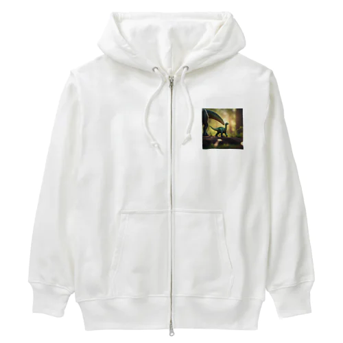 アパトサウルス Heavyweight Zip Hoodie