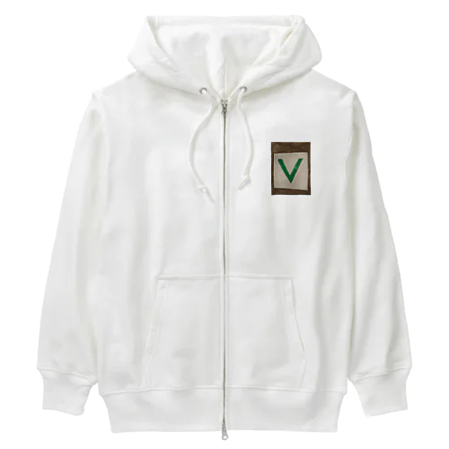 victory56西山勝敏守護神八大龍王BPEVロゴマーク波動 Heavyweight Zip Hoodie
