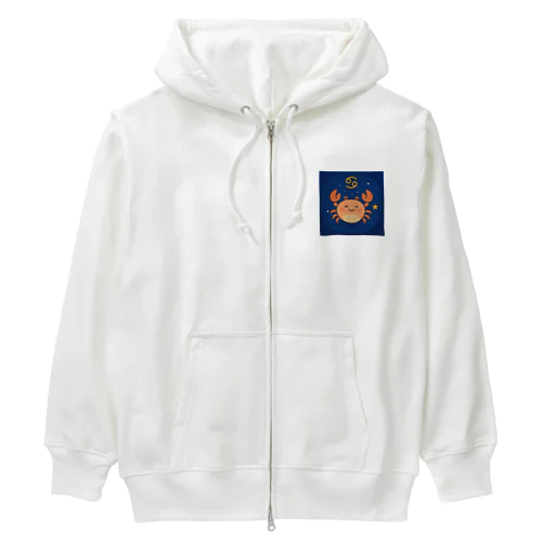 かに座 Heavyweight Zip Hoodie