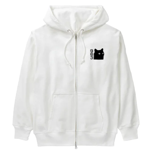くろねこらぶ-963 Heavyweight Zip Hoodie