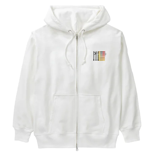 pH試験紙 Heavyweight Zip Hoodie