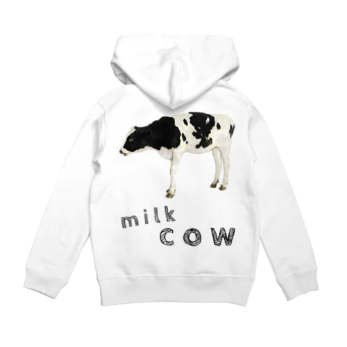 ウシもミルクも大好き！ Hoodie