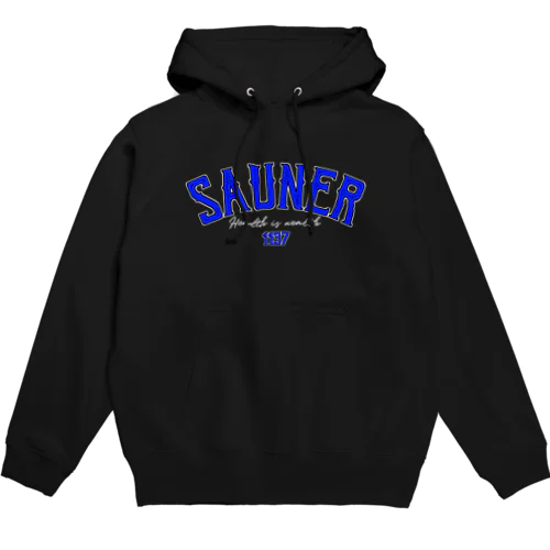 SAUNER1137 Blue-Black- Hoodie