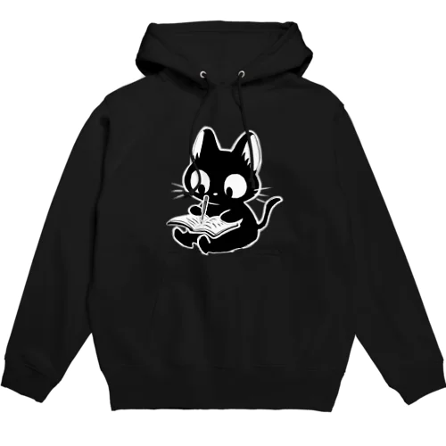 Black & White cat Hoodie