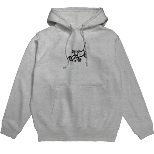 荒ぶる雄牛（Snorting Bull） Hoodie