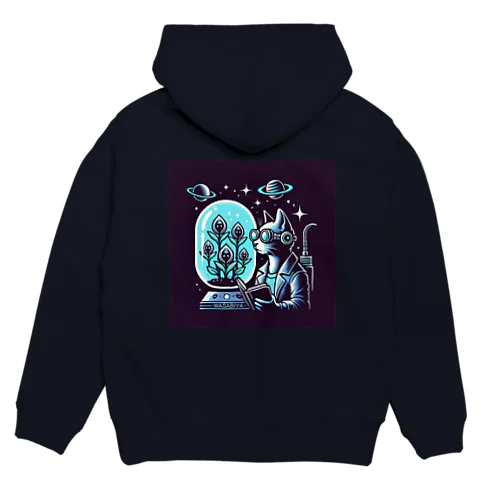 研究猫×WASABIYA　歌付き Hoodie