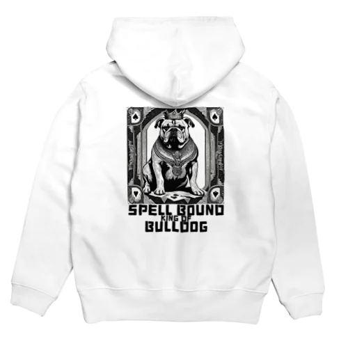 ブルドック　犬　パーカー　スペルバウンド Hoodie