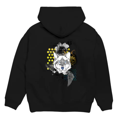 wolf「狼」 Hoodie