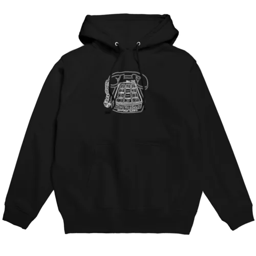 黒電話パーカー Hoodie