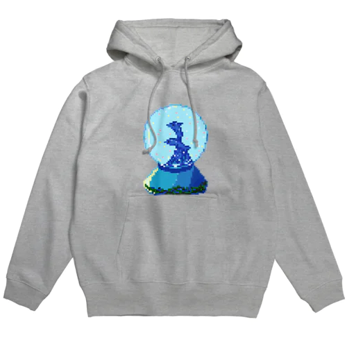 イルカドーム（ドット絵） Hoodie