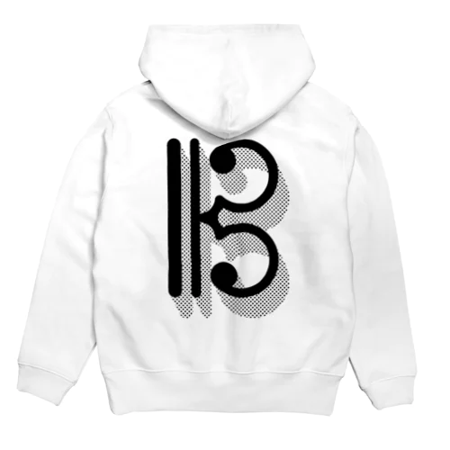 ハ音記号パーカー Hoodie
