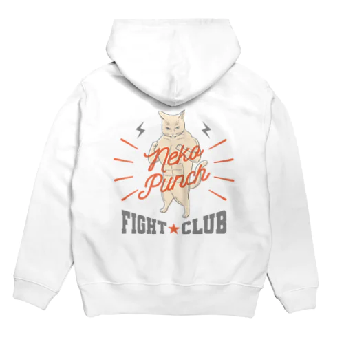 ネコパンチ☆ファイトクラブ Hoodie
