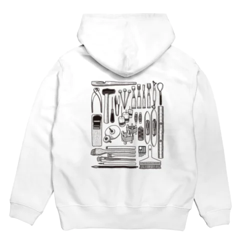 品川職人組（黒） Hoodie