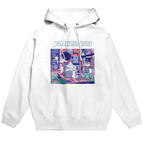 高円寺の書店「読夢の湯」オリジナルグッズ Hoodie